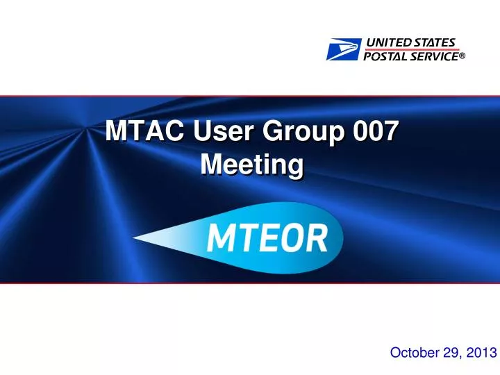 mtac user group 007 meeting