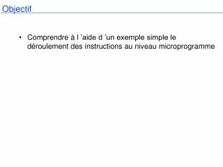 objectif