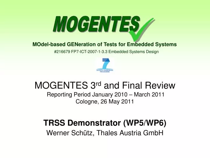 mogentes 3 rd and final review reporting period january 2010 march 2011 cologne 26 may 2011