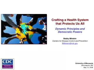 Crafting a Health System that Protects Us All