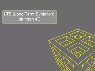 lte long term evolution jaringan 4g