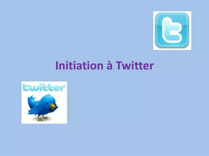 initiation twitter