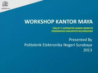 workshop kantor maya