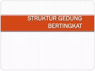 struktur gedung bertingkat