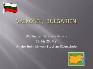 valkosel bulgarien