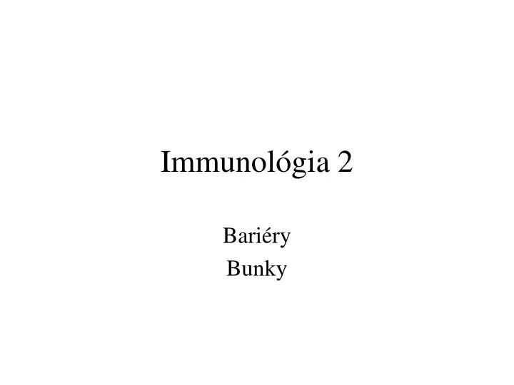 immunol gia 2