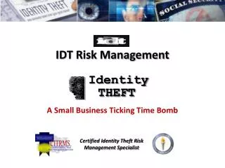 IDT Risk Management A Small Business Ticking Time Bomb