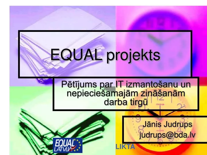 equal projekts