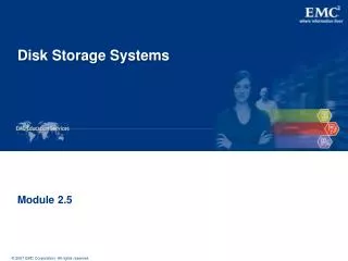 Disk Storage Systems