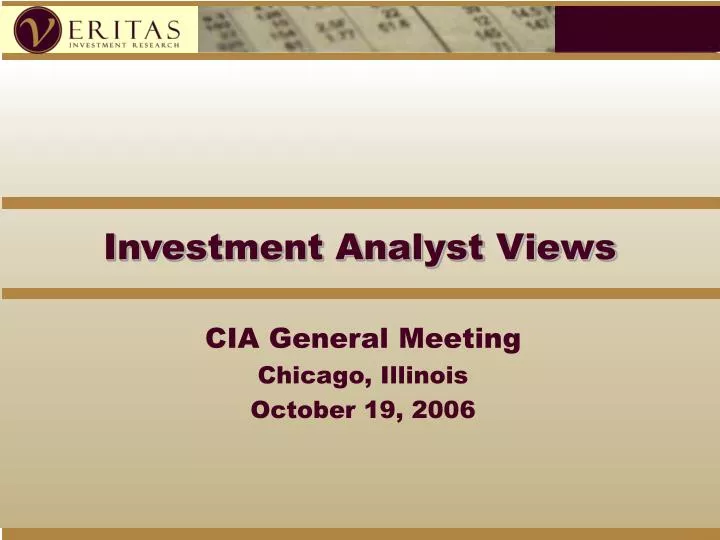 cia general meeting chicago illinois october 19 2006