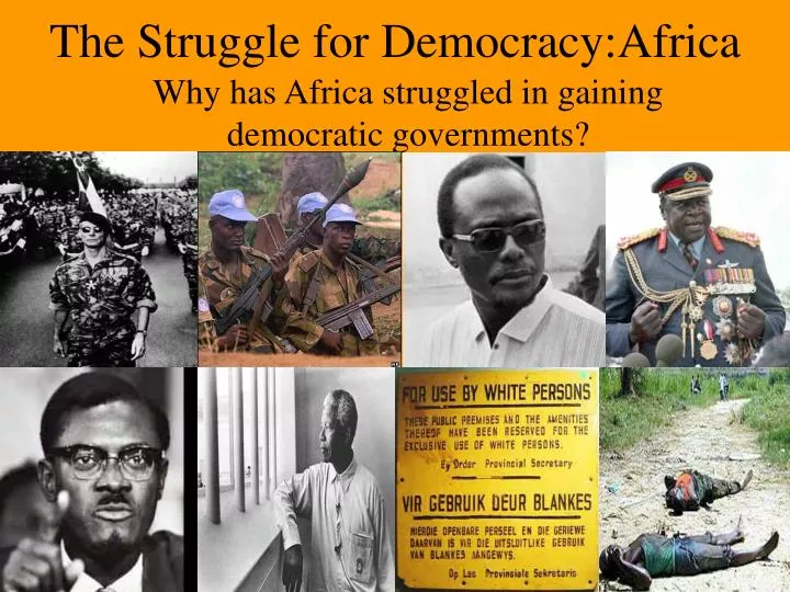 the struggle for democracy africa