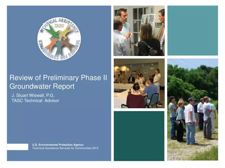 review of preliminary phase ii groundwater report