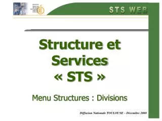 structure et services sts menu structures divisions