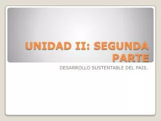 unidad ii segunda parte