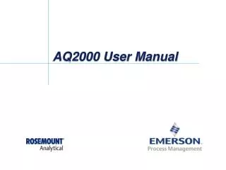 AQ2000 User Manual