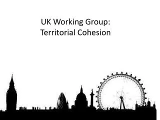 UK Working Group: Territorial Cohesion