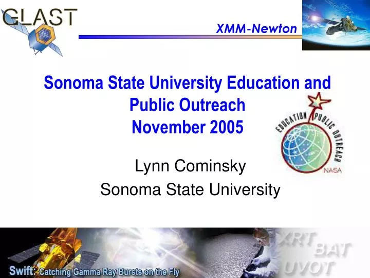 sonoma state university education and public outreach november 2005