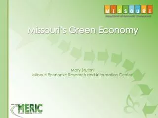 Missouri’s Green Economy