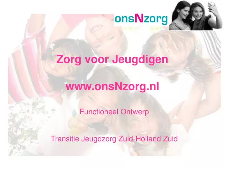 zorg voor jeugdigen www onsnzorg nl