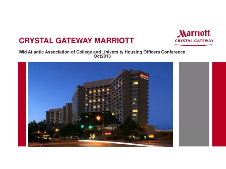 crystal gateway marriott