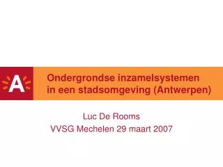 luc de rooms vvsg mechelen 29 maart 2007