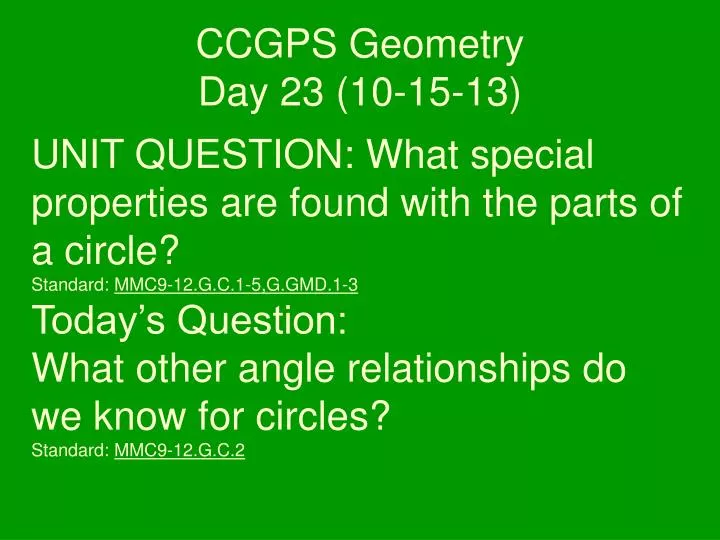 ccgps geometry day 23 10 15 13
