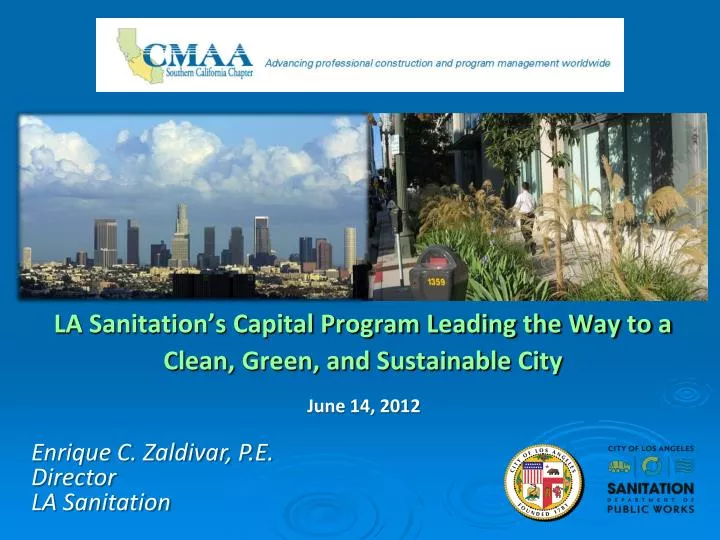 la sanitation s capital program leading the way to a clean green and sustainable city