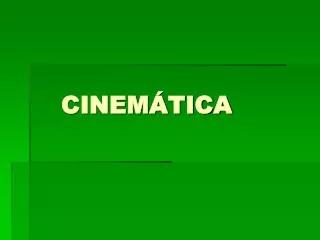 cinem tica