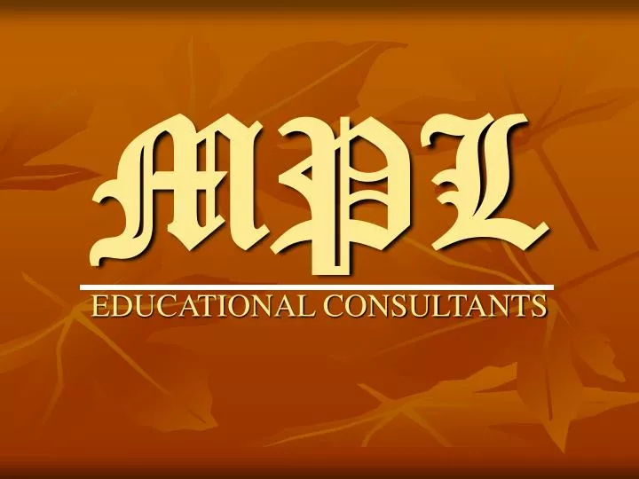 mpl educational consultants