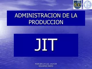 administracion de la produccion