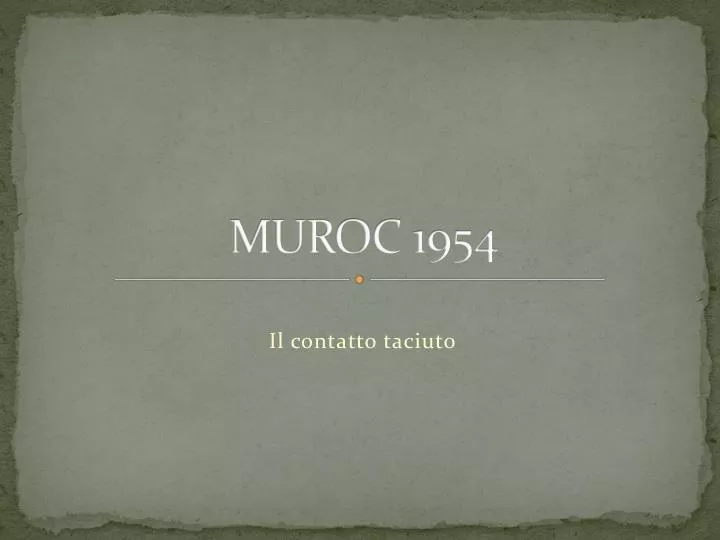 muroc 1954