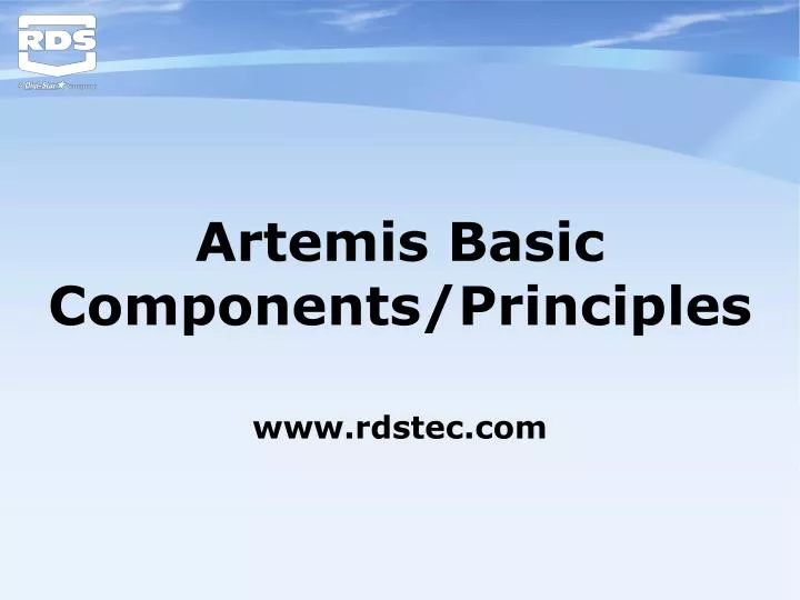 artemis basic components principles www rdstec com