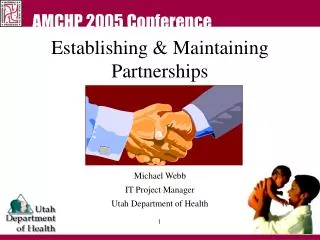 Establishing &amp; Maintaining Partnerships