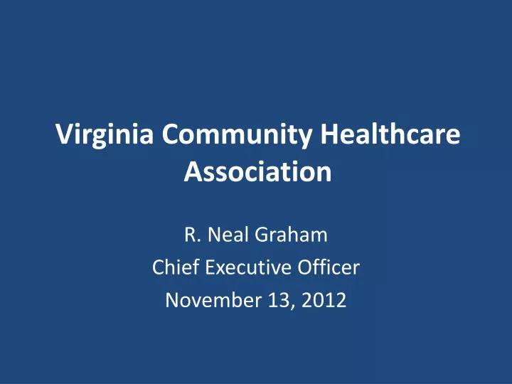 virginia community healthcare association