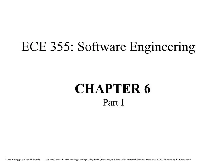 ece 355 software engineering