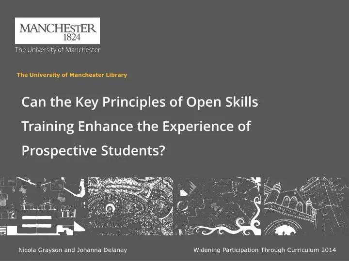 can the key principles of open skills training enhance the experience of prospective students