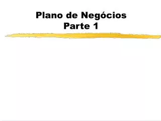 plano de neg cios parte 1