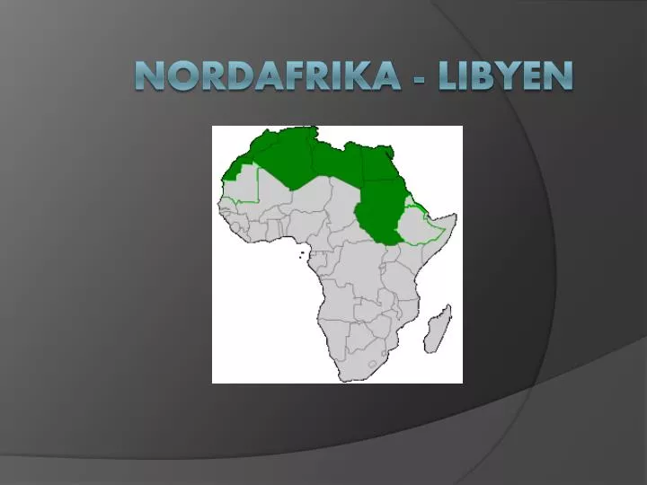 nordafrika libyen