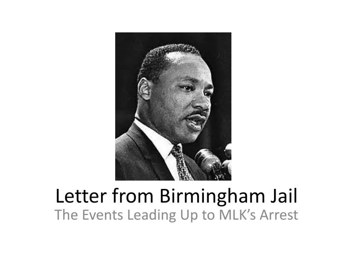 letter from birmingham jail