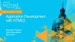 Application Development with HTML5