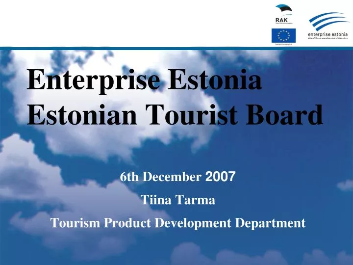 enterprise estonia estonian tourist boar d