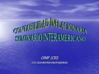 cinif cid c p c elsa beatriz garc a bojorges