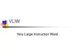 VLIW - slide 1