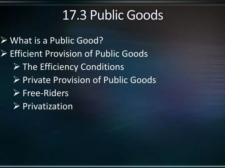 17 3 public goods