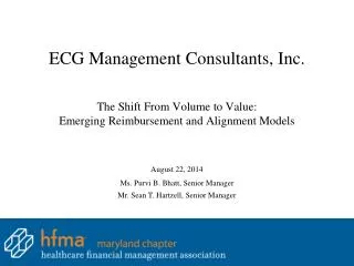 ECG Management Consultants, Inc.