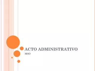 acto administrativo