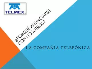 porqu anunciarse con nosotros