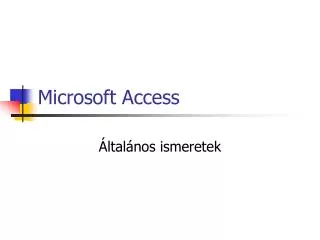 microsoft access