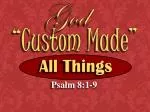 “Custom Made” - slide 1
