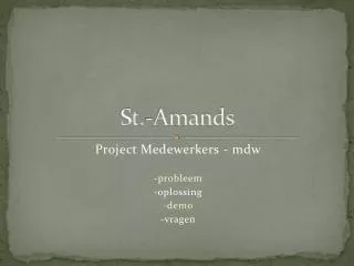 st amands